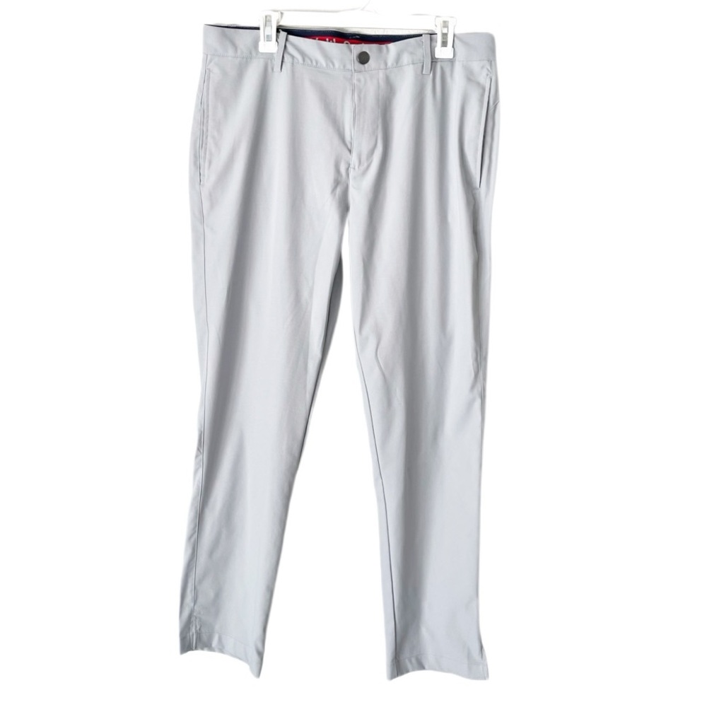 Puma Pants Men's 34x34 101 Avant Tailored Golf Pants Cool Gray Athletic Sporty